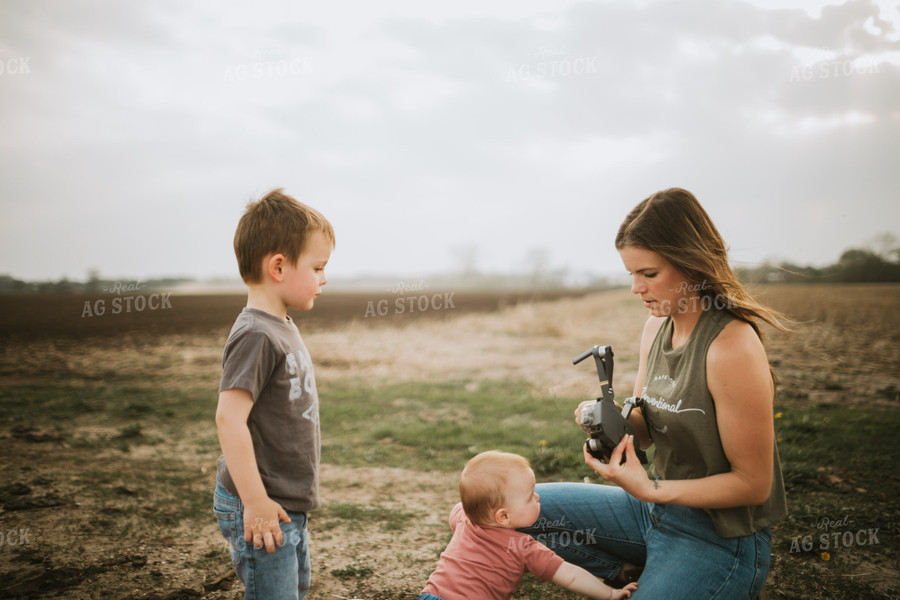 Farmer with Drone 5605