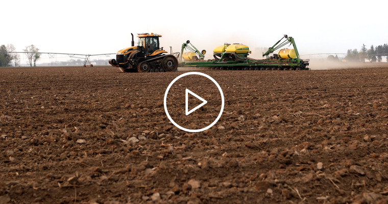 Planting in Field with Irrigation 6027