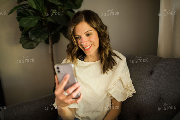 Woman Looking at Smartphone 5945