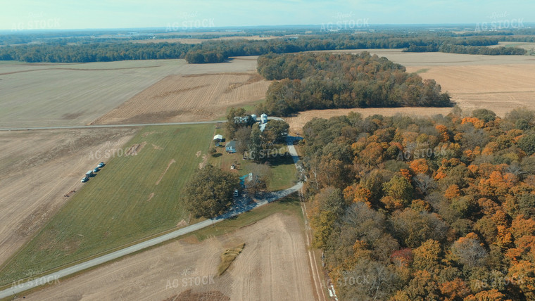 Aerial View of Farmland 85029