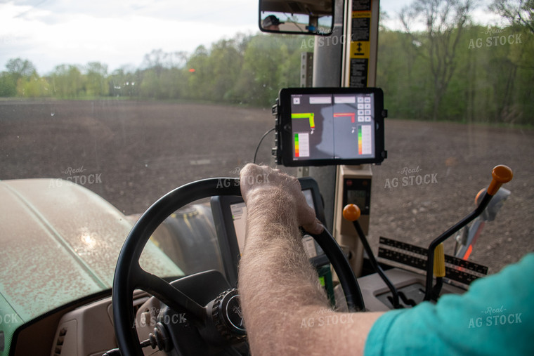 Farmer in Tractor 50279