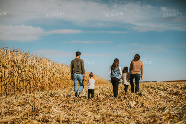 Farm Family in Field 6575