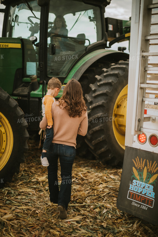 Farm Family in Field 6603