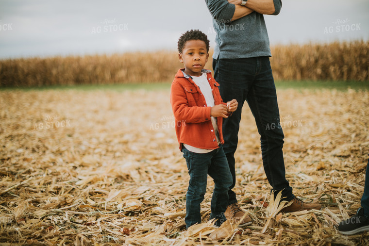 Farm Kid in Field 6630