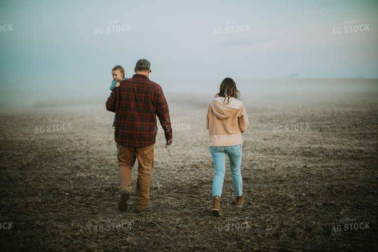 Farm Family in Field 6769