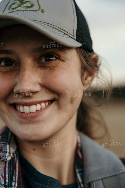 Female Farmer Smiling 52565