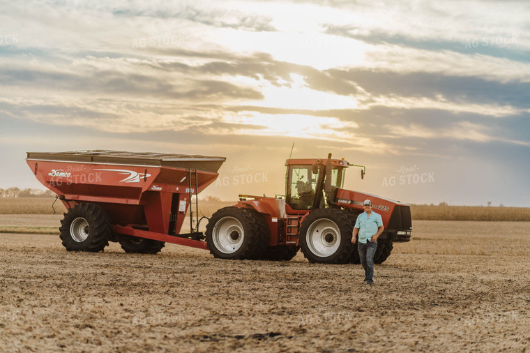 Farmer in Field 115015