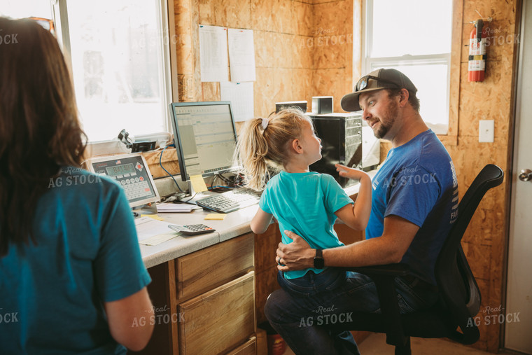 Farm Family in Office 7024