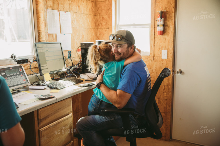 Farm Family in Office 7025