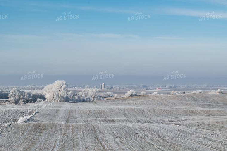 Snow Covered Rural Landscape 76268