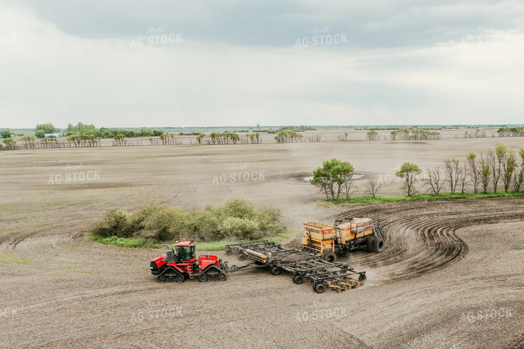 Air Seeder Planting Field 64226