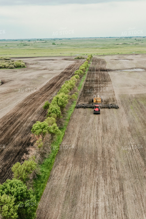 Air Seeder Planting Field 64228