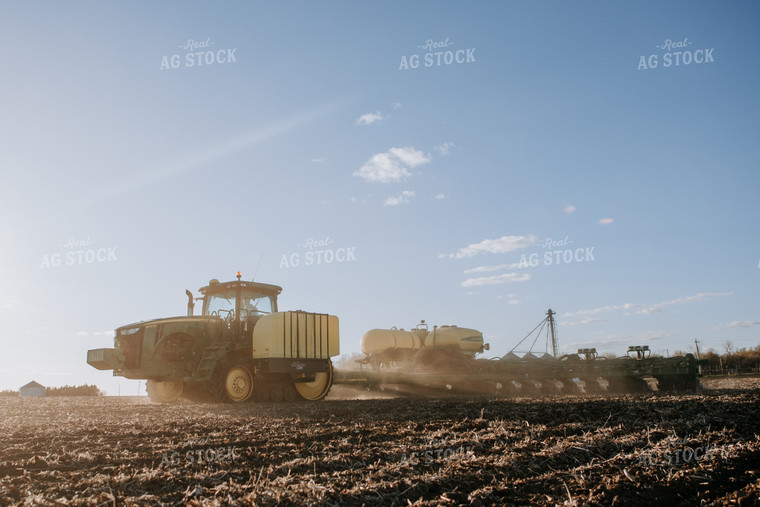 Tractor Planting Field 77256