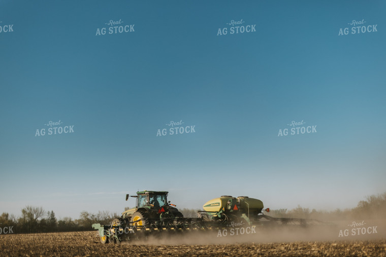 Tractor Planting Field 7657