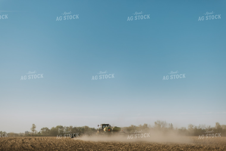Tractor Planting Field 7658