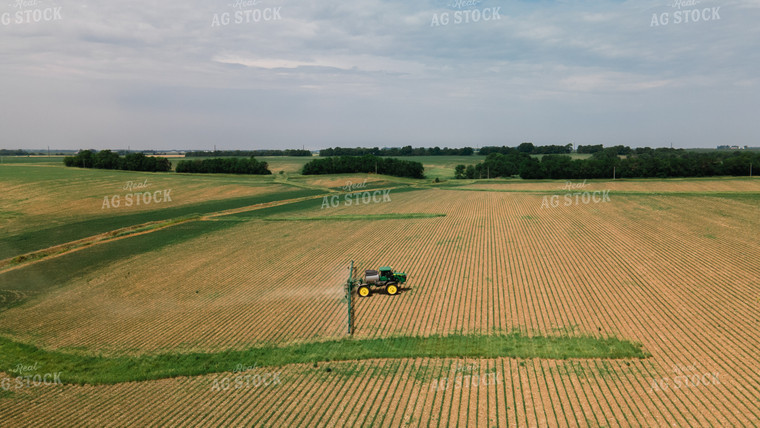 Spraying Corn Field 8124