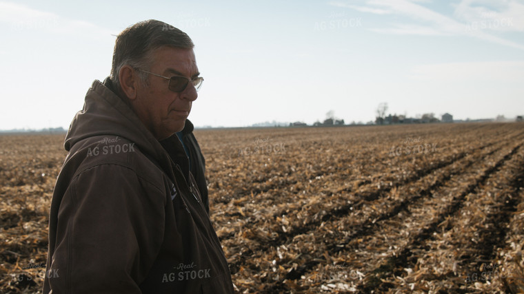 Farmer in Field 26132