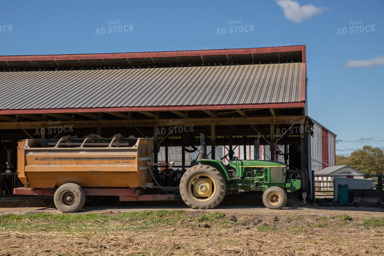 Tractor by Open Air Cattle Barn 142009