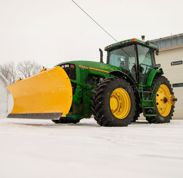 Plow on Tractor 157015