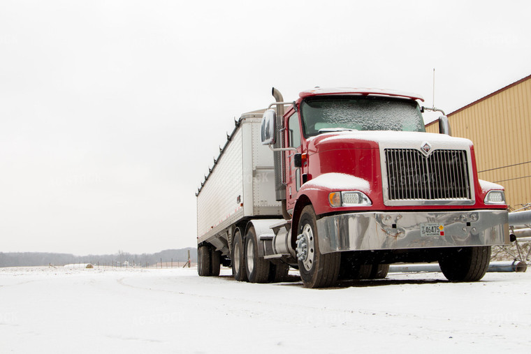 Snowy Truck 157101