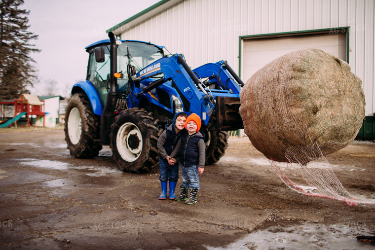 Farm Kids by Front End Loader 169042