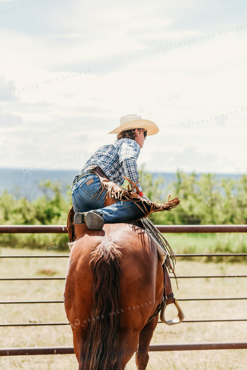 Rancher on Horseback 64069