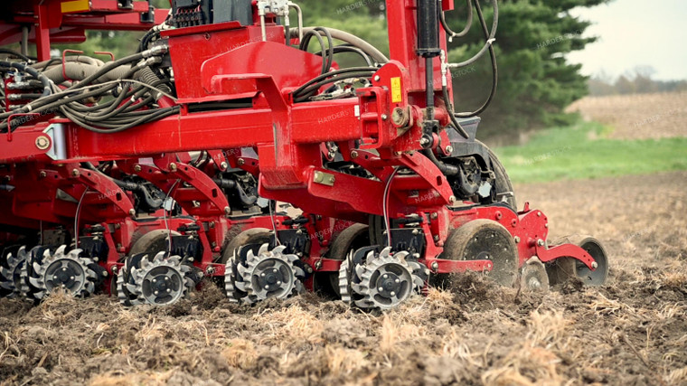 Planting into Tilled Cover Crops 25145