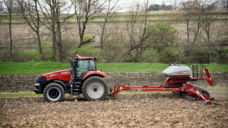 Planting into Tilled Cover Crops 25163