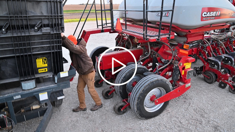 Loading the Planter with the Seed Tender - 127