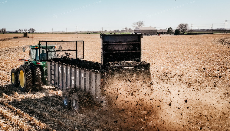 Spreading Manure Drone 56293