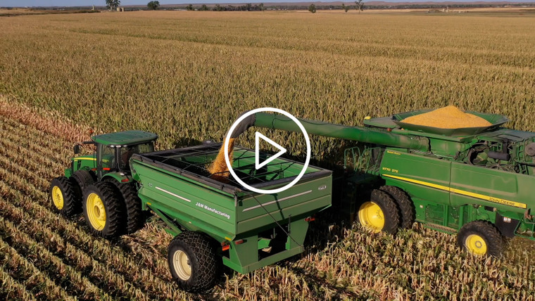 Harvesting Corn Drone 56317