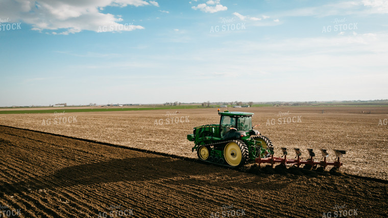 Moldboard Plowing Field Drone 56384