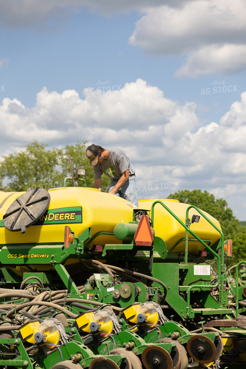 Farmer Filling Planter 52373