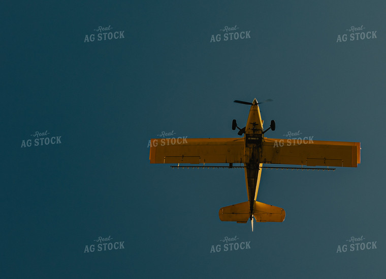 Crop Duster in Blue Sky 61084