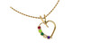 Family Heart Necklas- 3-7 (With Chain)