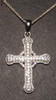 Silver CZ Cross