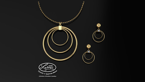 Circles within circles, the cycles of life....Simply design can say so much.

A special gift for any occasion that can at your request genuine brilliant diamonds or sparkling gemstones...

Versatility and function as  an anniversary or family pendant...giving it a personal touch.

 

She deserves the best...