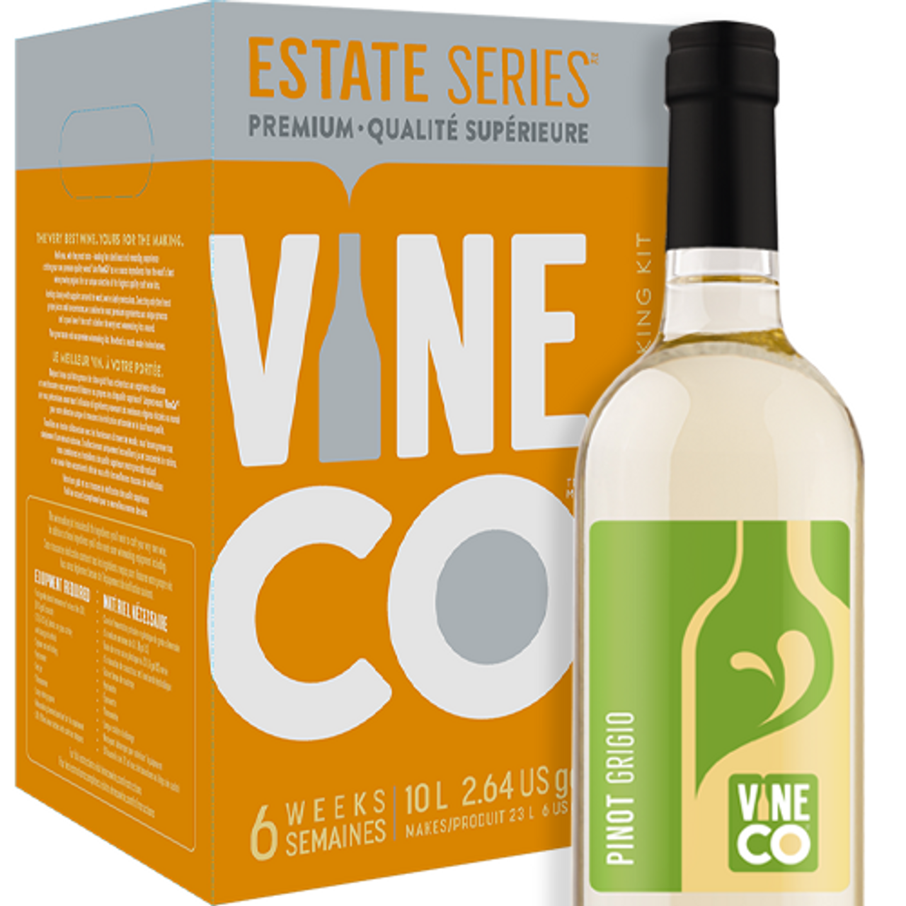 VineCo Estate Series™ Wine Making Kit Italian Pinot Grigio
