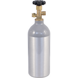 CO2 Tank - 2.5 lb Aluminum