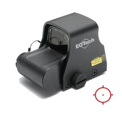 EO Tech XPS2 BLK #0 RED RET CR123 HOLOGRAPHIC WEAPON SIGHT