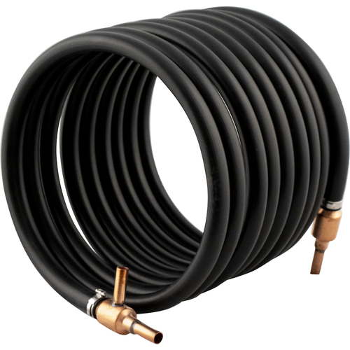 Wort Chiller - Copper Counterflow Chiller (with 3/8 in. Barbs)