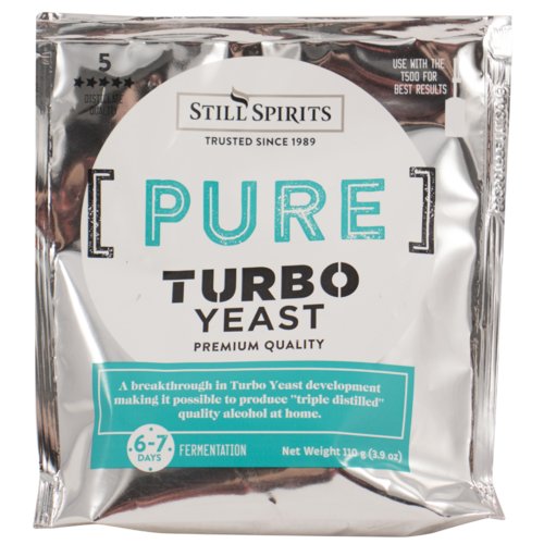 Turbo Yeast Triple Distilled (Still Spirits)