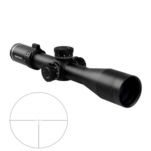 Riton Optics 7 CONQUER 3-18X50 MIL FFP PSR ILLUMINATED | FIRST FOCAL