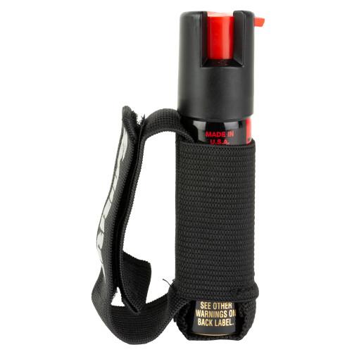SECURITY EQUIP CO Sabre P22JOC02 The Runner  Pepper Gel 35 Bursts Range 12 ft Black Features Adjustable Strap