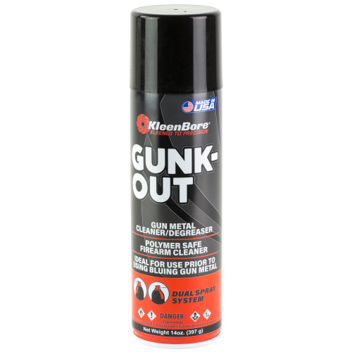 KLEENBORE INC KleenBore GO5A Gunk-Out Gun Metal Cleaner/Degreaser 14 oz. Aerosol