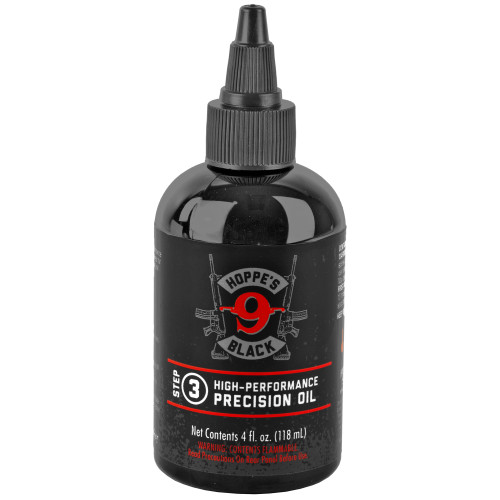 HOPPES/REVELYST Hoppe's HBL4 Black Precision Oil Lubricates Prevents Rust & Corrosion  4 oz. Squeeze Bottle