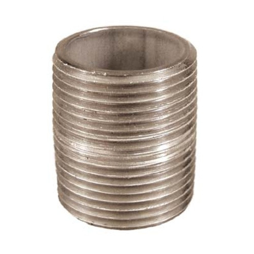 Stainless Nipple - 1 in. x 1 1/2 in.