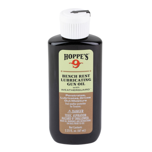 HOPPES/REVELYST Hoppe's BR1003 No. 9 Bench Rest Lubricating Oil 2.25 oz. Squeeze Bottle 10 Per Pack