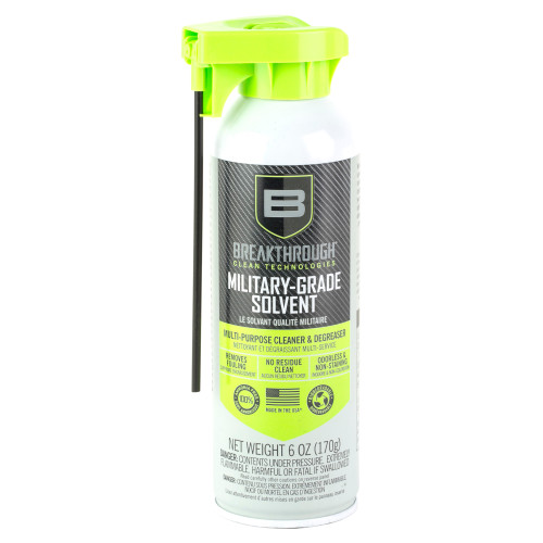 ALLEN/BREAKTHROUGH CLEAN Breakthrough Clean BTAMS6OZ Military Grade Solvent Aerosol 6 oz
