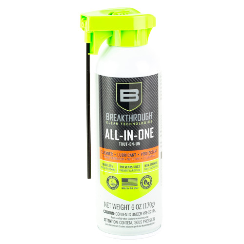 ALLEN/BREAKTHROUGH CLEAN Breakthrough Clean BTACLP6OZ All-In-One Gun Care Aerosol 6 oz